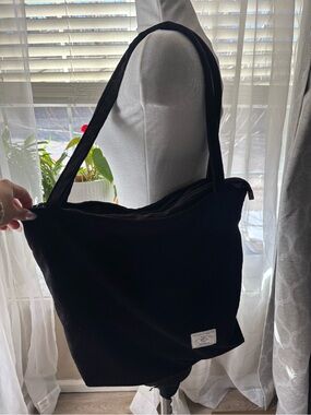Black kalidi Shoulder Tote Bag